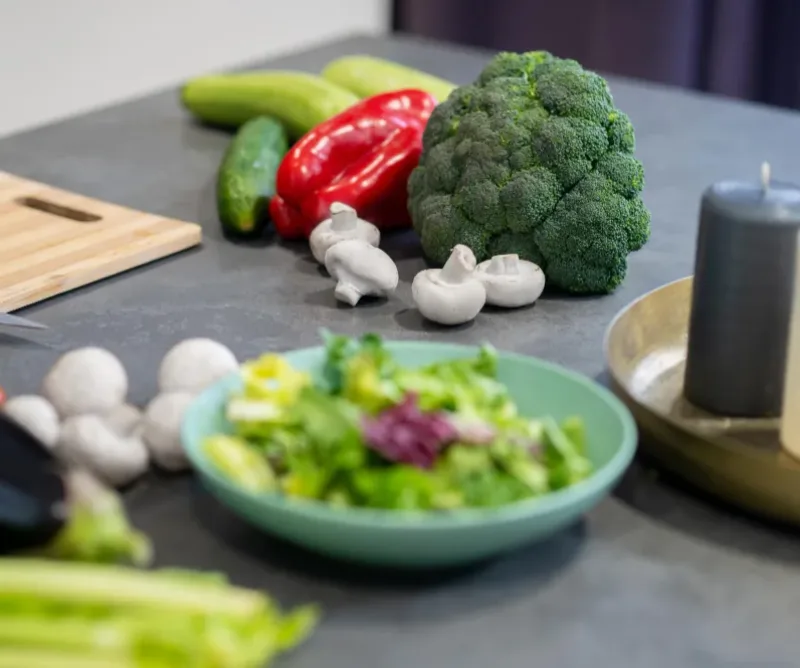 蔬菜可以代替主食